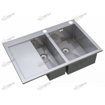 Zorg X-5178-2-R Мойка кухонная прямоугольная Zorg 