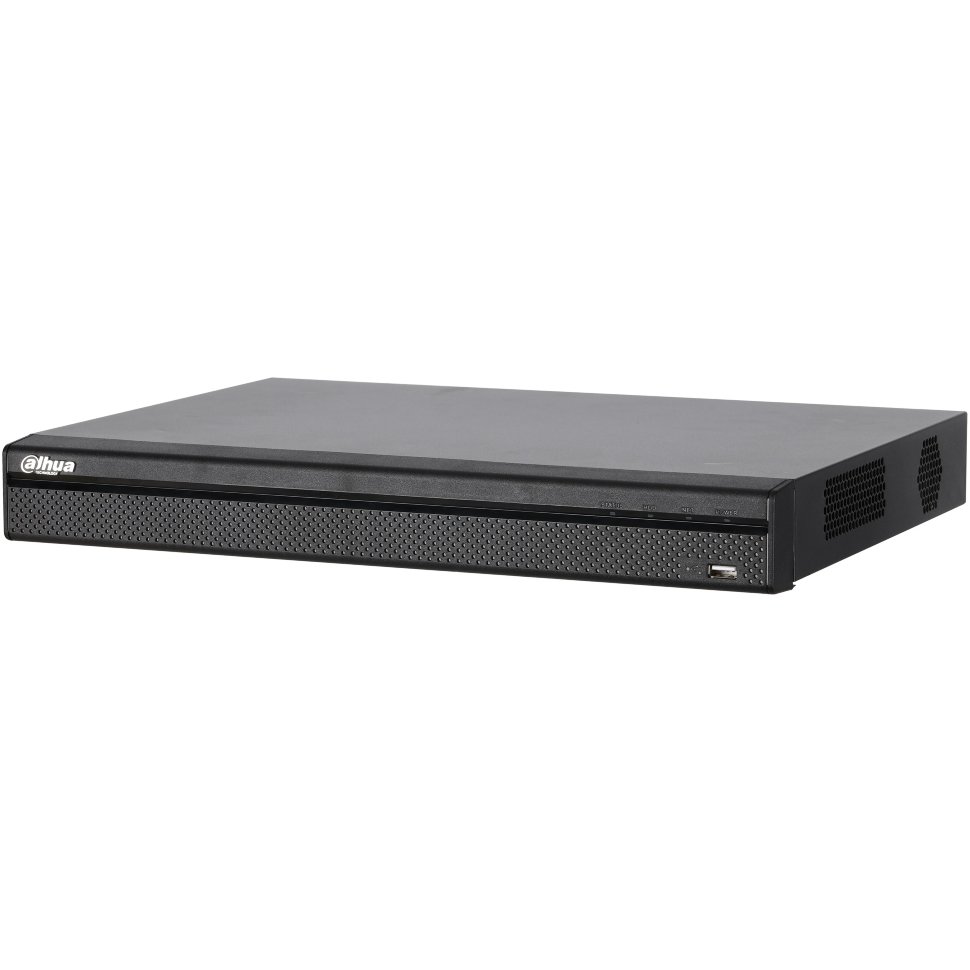 DHI-NVR4216-16P-4KS2/L_LI32111CT00 16-канальный ip-видеорегистратор с poe, входящий поток до 128мбит/с, сжатие: h.265+ h.265 h.264+ h.264, разрешение записи до 8мп, накопители: 2 sata iii до 8тбайт, воспроизведение: 16кн@720p видеовыходы: 1 hdmi 1 vga, cе Santreyd  - Вид №3