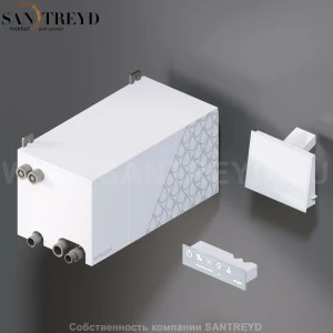 Effegibi NUVOLA SMART POWER NSP25 Встроенный парогенератор для турецкой бани, мощность - 2,5 кВт, объем - от 0 до 2,5 куб. м., производительность - 3,7 кг/час