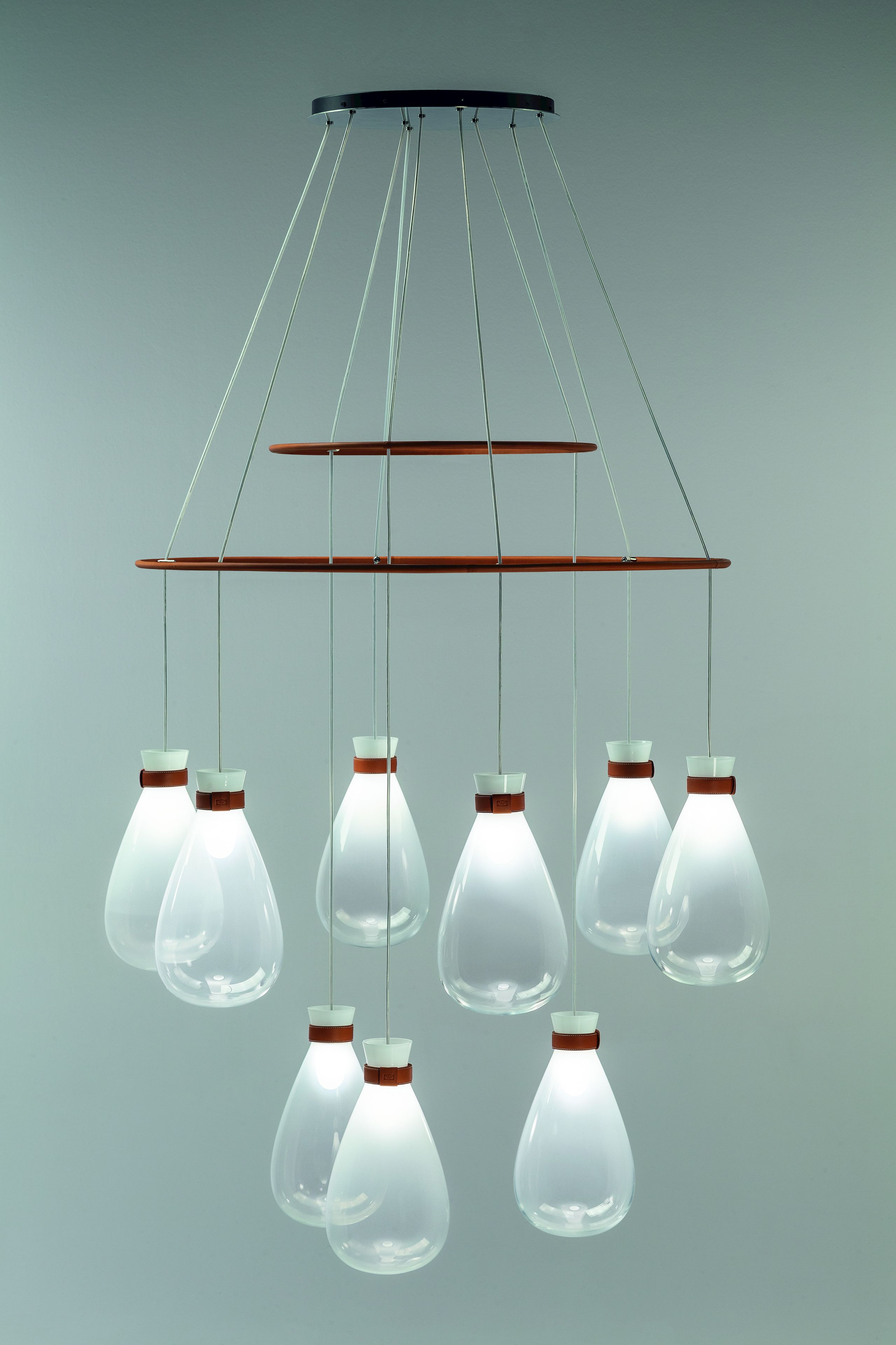 Люстра из дутого стекла Poltrona Frau коллекция-мебель и аксессуары ARCH-00041110 - Вид №1