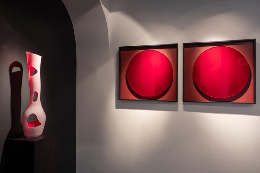 REDA AMALOU DESIGN Зеркальный стеклянный настенный декоративный объект sun-id-1418574 - Вид №3