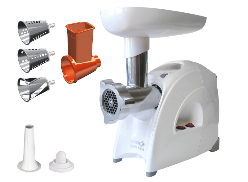 8195306 Мясорубка электрическая Аксион М 641.03 белый STDN-0062551