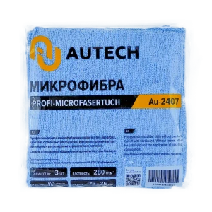 91363078 Салфетка профессиональная Autech Au-2407 20x20 см микрофибра STLM-1072700