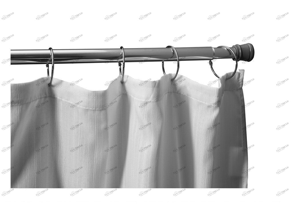 Карниз для ванны Aquanet SR0020B, раздвижной 110-200, гянцевый хром 