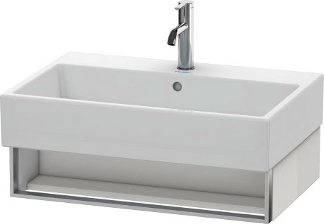 VA602608989 Тумбочка подвесная Vero Air #VA6026 684 x 431 мм Фланелево-серый глянцевый лак Duravit - Вид №2