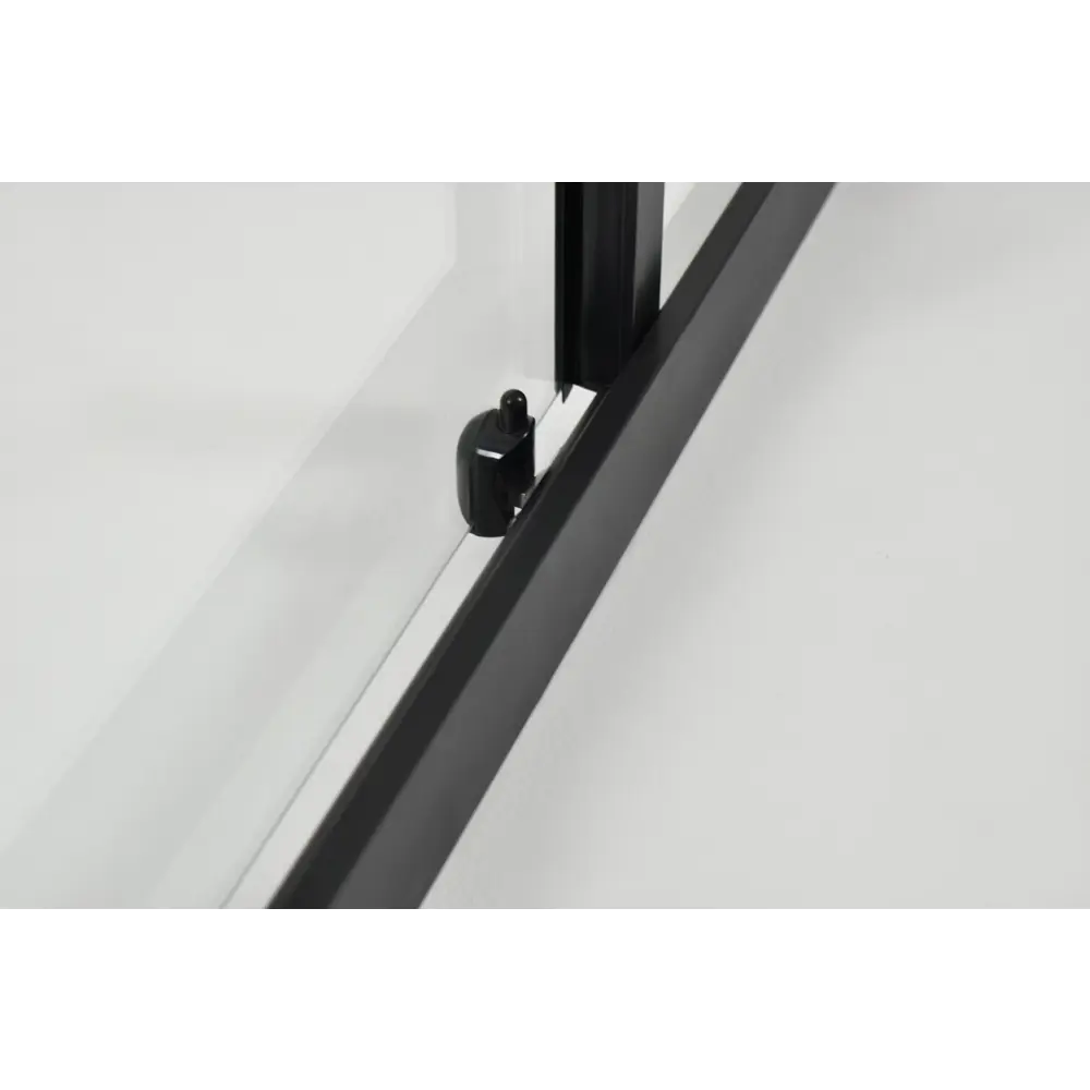 МЕТАКАМ Душевой уголок черный с прозрачным стеклом 80×80 см 89361545 Полукруг STLM-1444122 - Вид №6