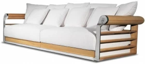 Visionnaire 3-х местный тканевый садовый диван Galloway