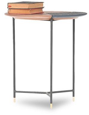 Enza Home Круглый деревянный журнальный столик Netha sun-id-1455408 - Вид №1