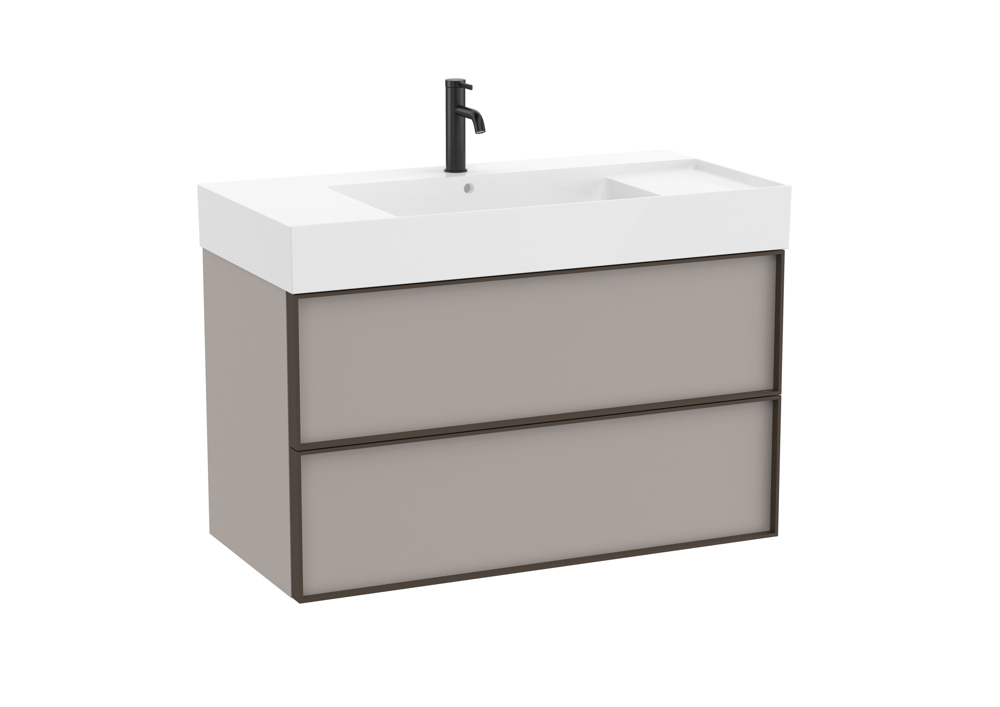 Деревянный подвесной умывальник с ящиками Roca Inspira ARCH-00092698 - Вид №5