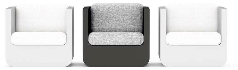 VONDOM Кресло с подлокотниками Ulm sun-id-1377899 - Вид №4