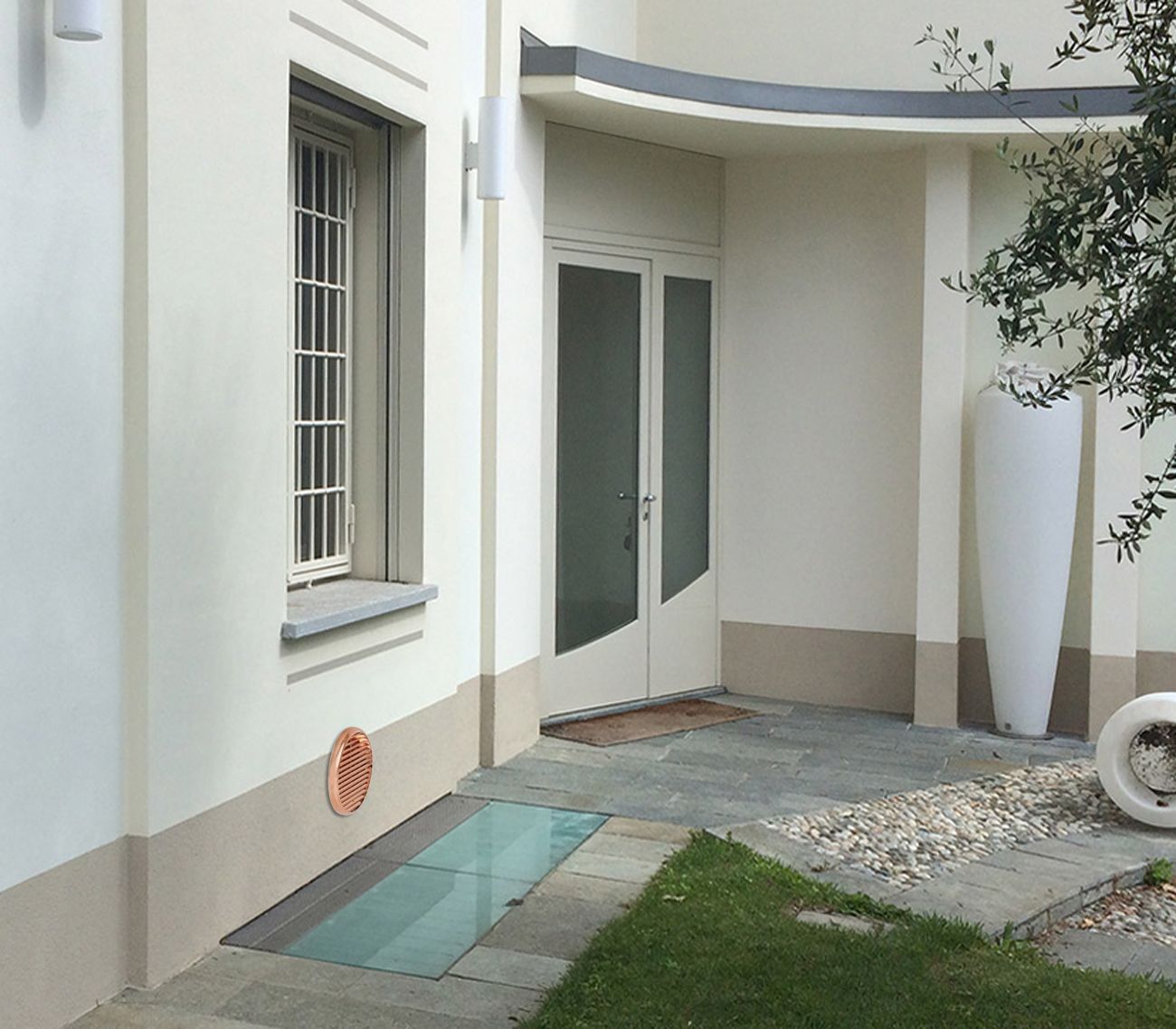 Универсальная круглая решетка First Corporation вентиляция ARCH-00035230 - Вид №4