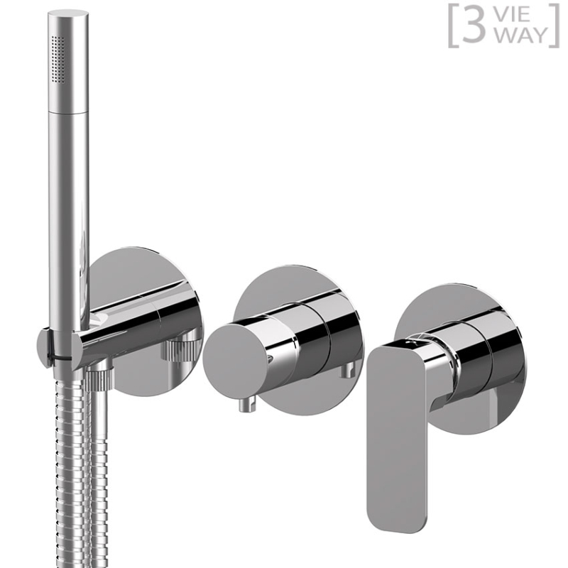 TA712D3P Смеситель для душа DANIEL RUBINETTERIE Tiara - Вид №1