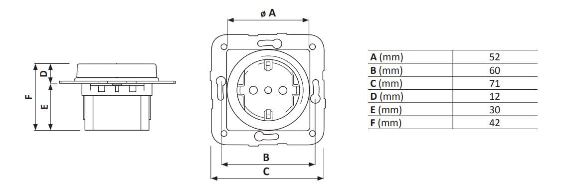 Гнездо UNEL GI Gambarelli Arreda Tonda ARCH-00054843 - Вид №2