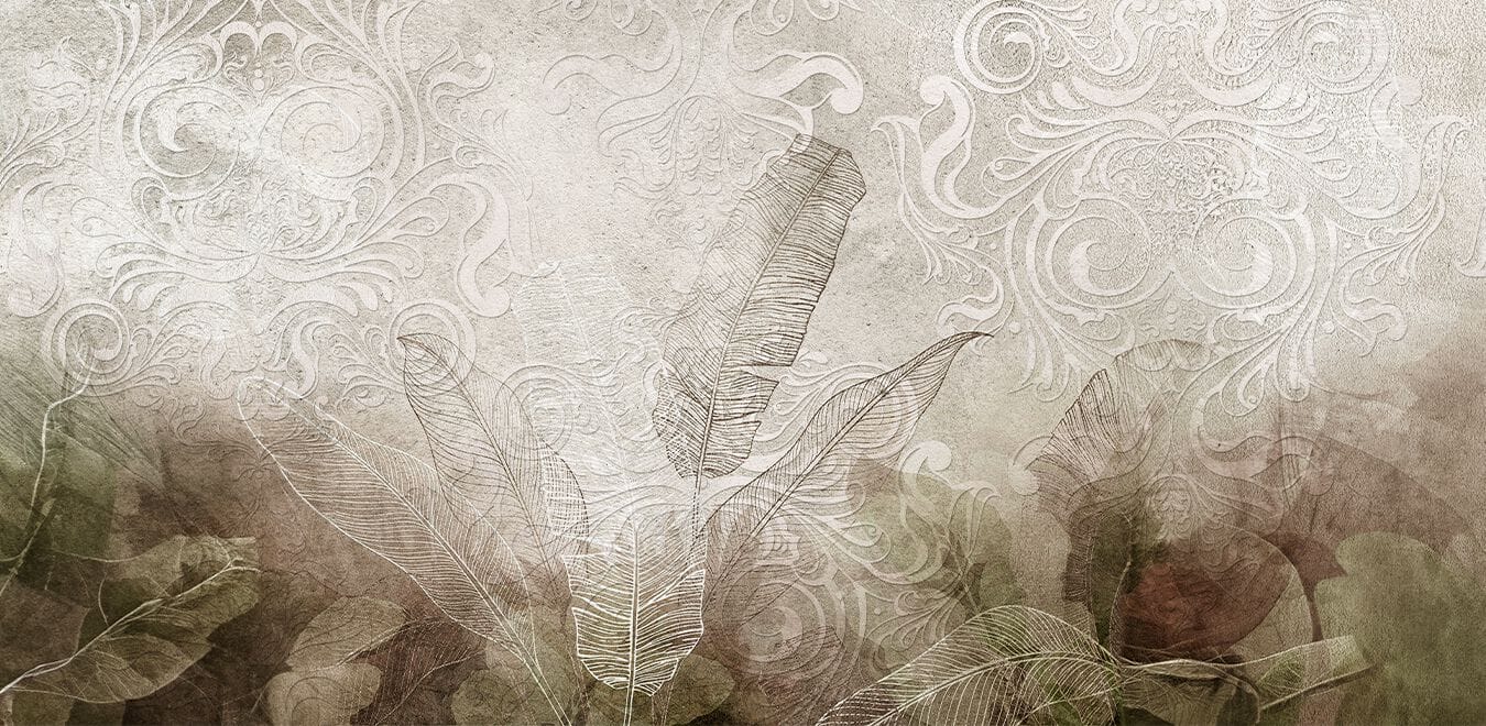 Обои с цветочными мотивами Creativespace Prêt-à-porter ARCH-00016601 - Вид №1