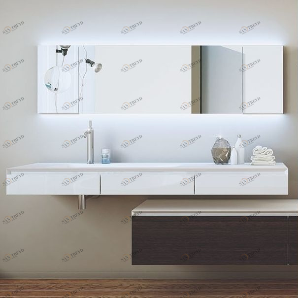 Moma Design Тумба подвесная с 3 ящиками 1800 Evoline Emotion3 250 белая матовая SEV1180LO