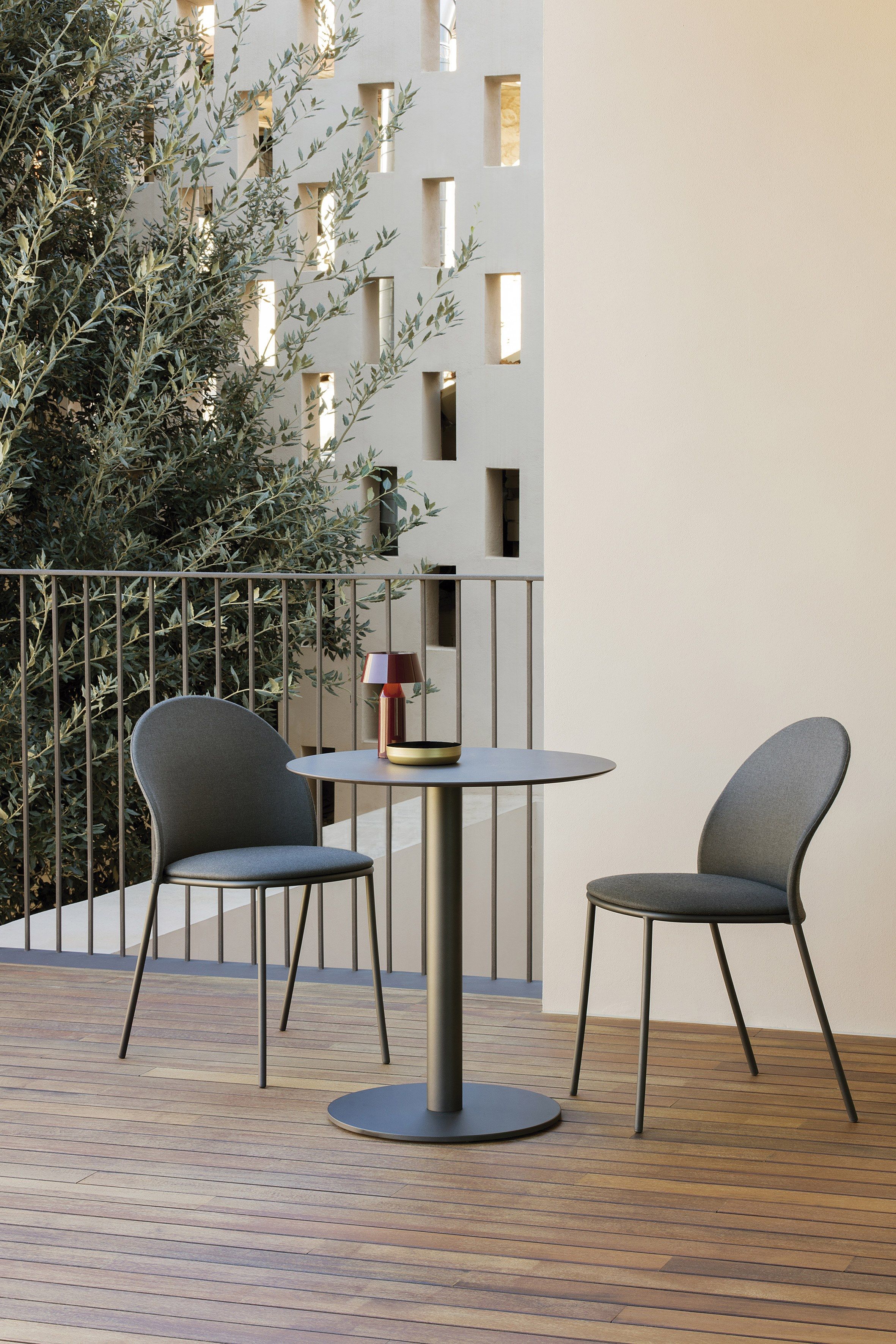 Тканевый мягкий штабелируемый садовый стул EXPORMIM лепесток ARCH-00109446 - Вид №2