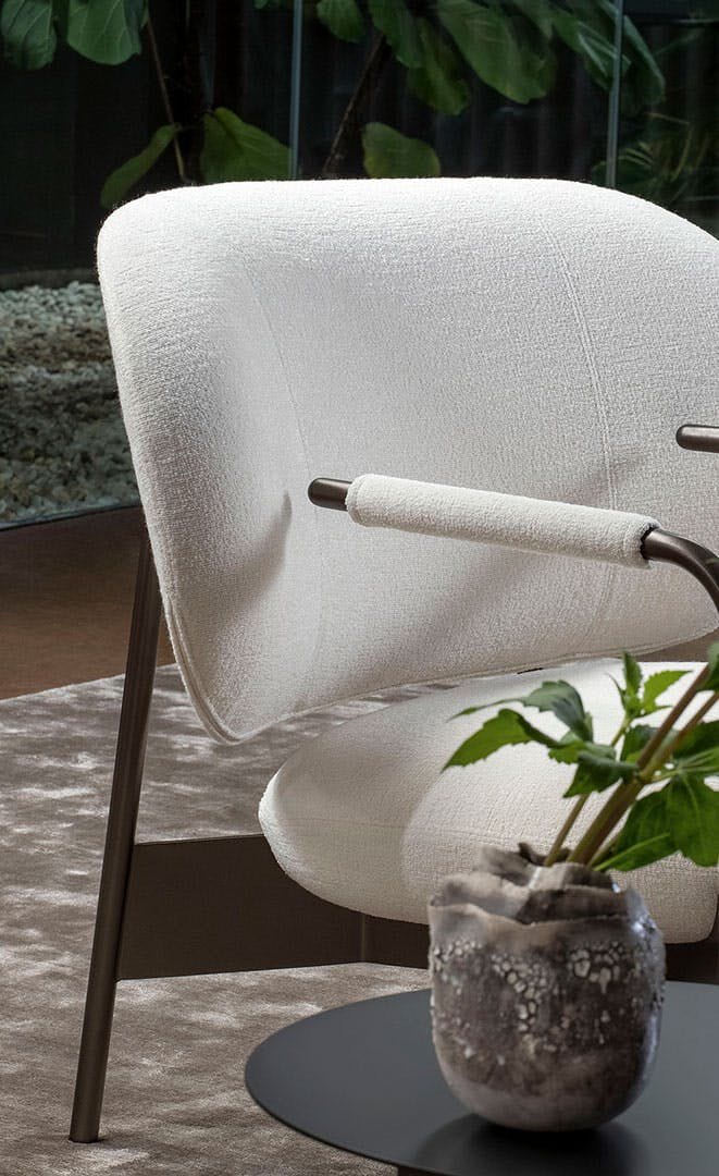 Тканевое кресло с подлокотниками BONALDO Cross ARCH-00104506 - Вид №1