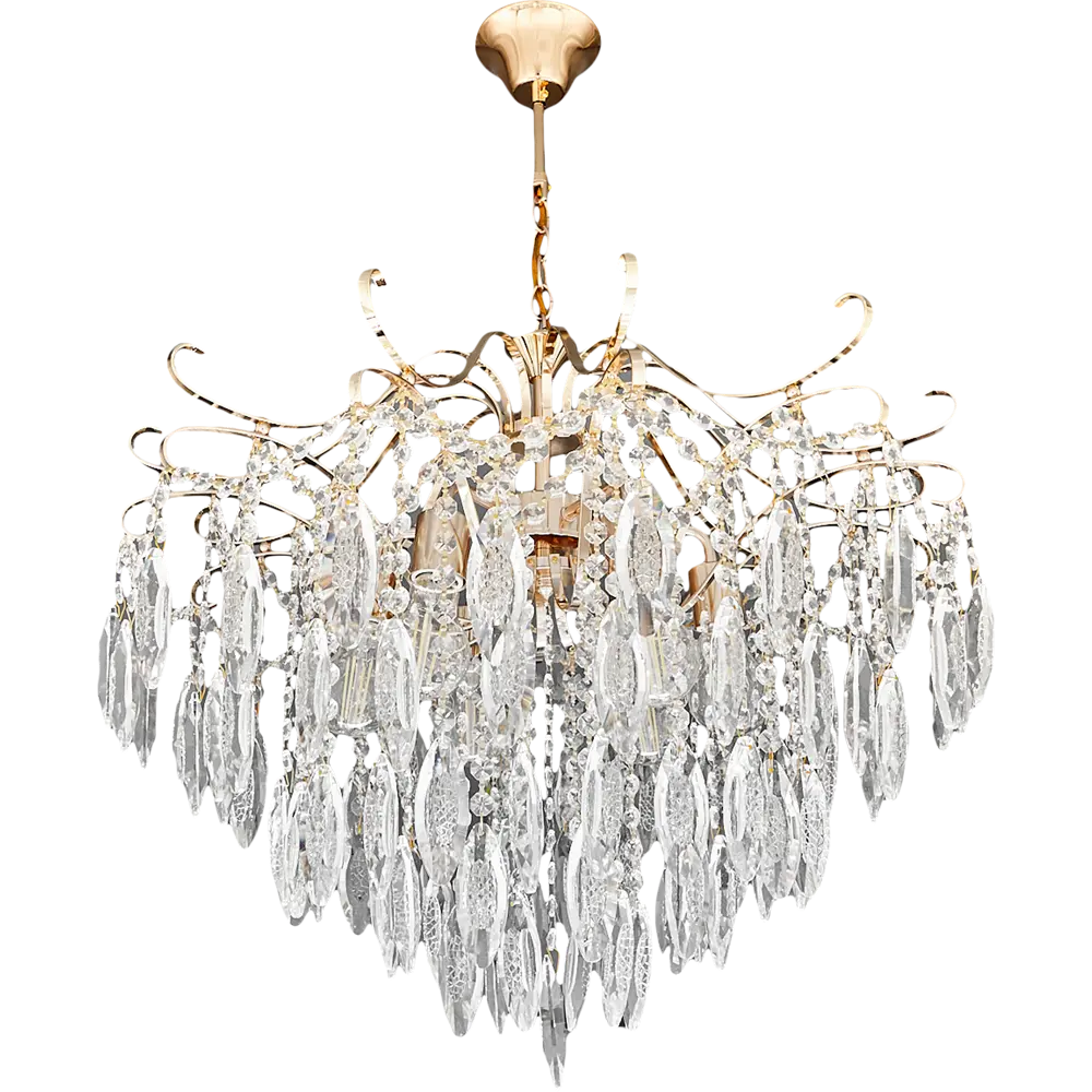 Люстра каскадная потолочная De City Бриз 6 ламп 18 м² E27 220 V STLM-2020874 - Вид №1