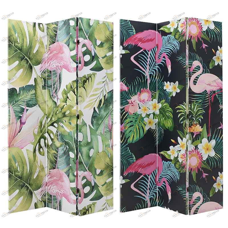 Ширма "Фламинго" TO4ROOMS  213052 Мультиколор 