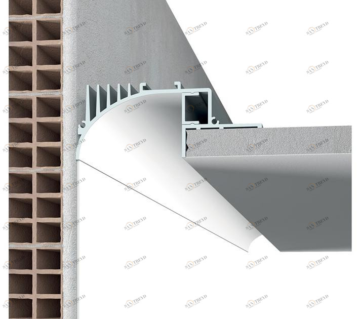 9010 novantadieci Линейный световой профиль из alumite®  P007 