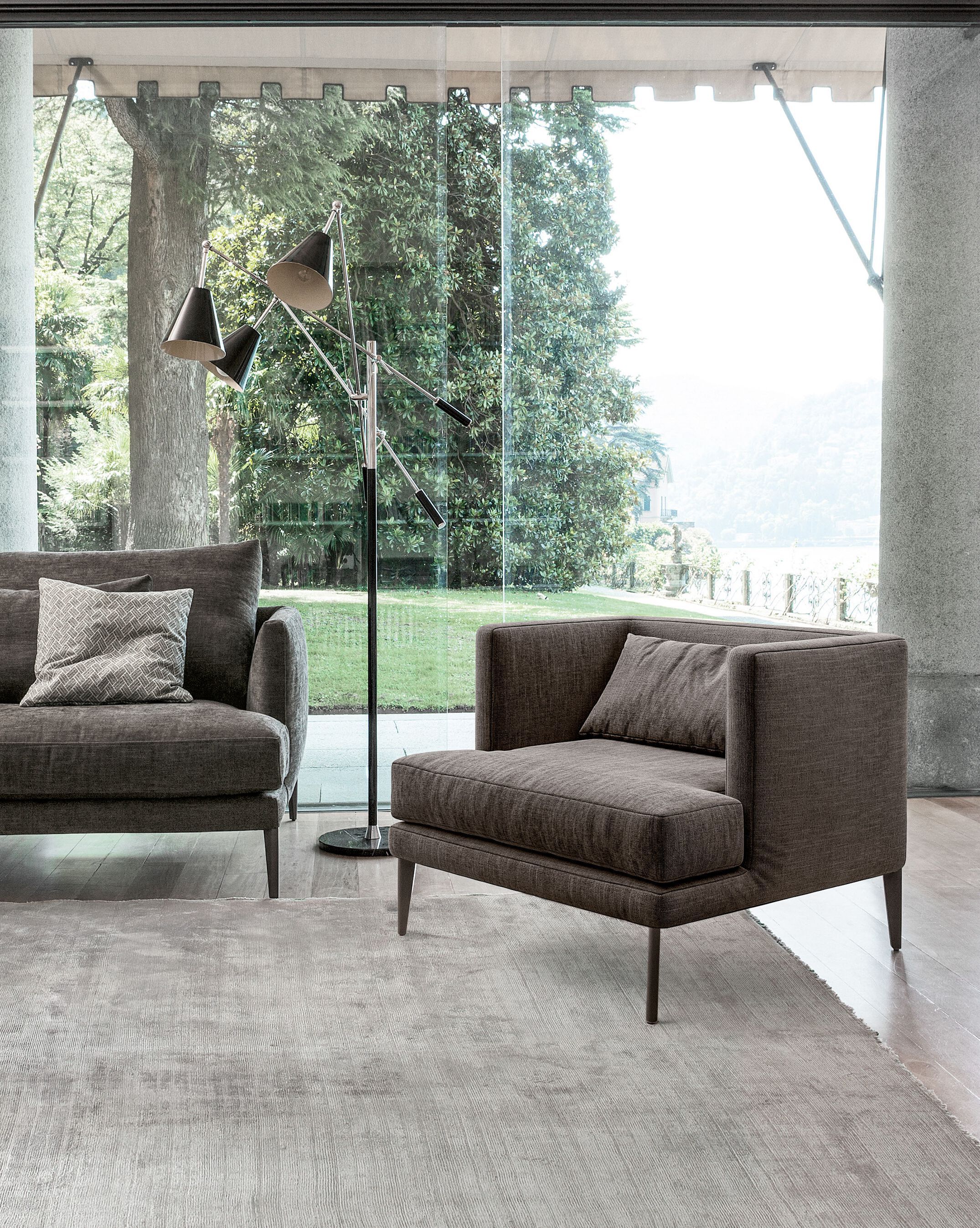 Съемное тканевое кресло с подлокотниками BONALDO Paraiso ARCH-00066783 - Вид №4