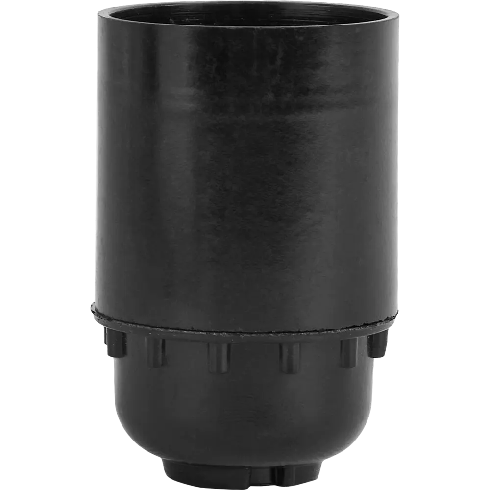 Патрон IEK для подвесных светильников Е27 черный карболитовый 86269715 STLM-0915562 - Вид №1