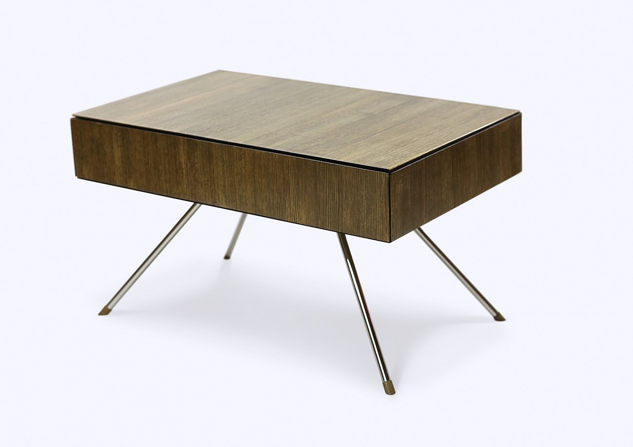 Журнальный столик деревянный с ящиками ясень PUSHA PUSHA 062915 Коричневый  - Вид №1