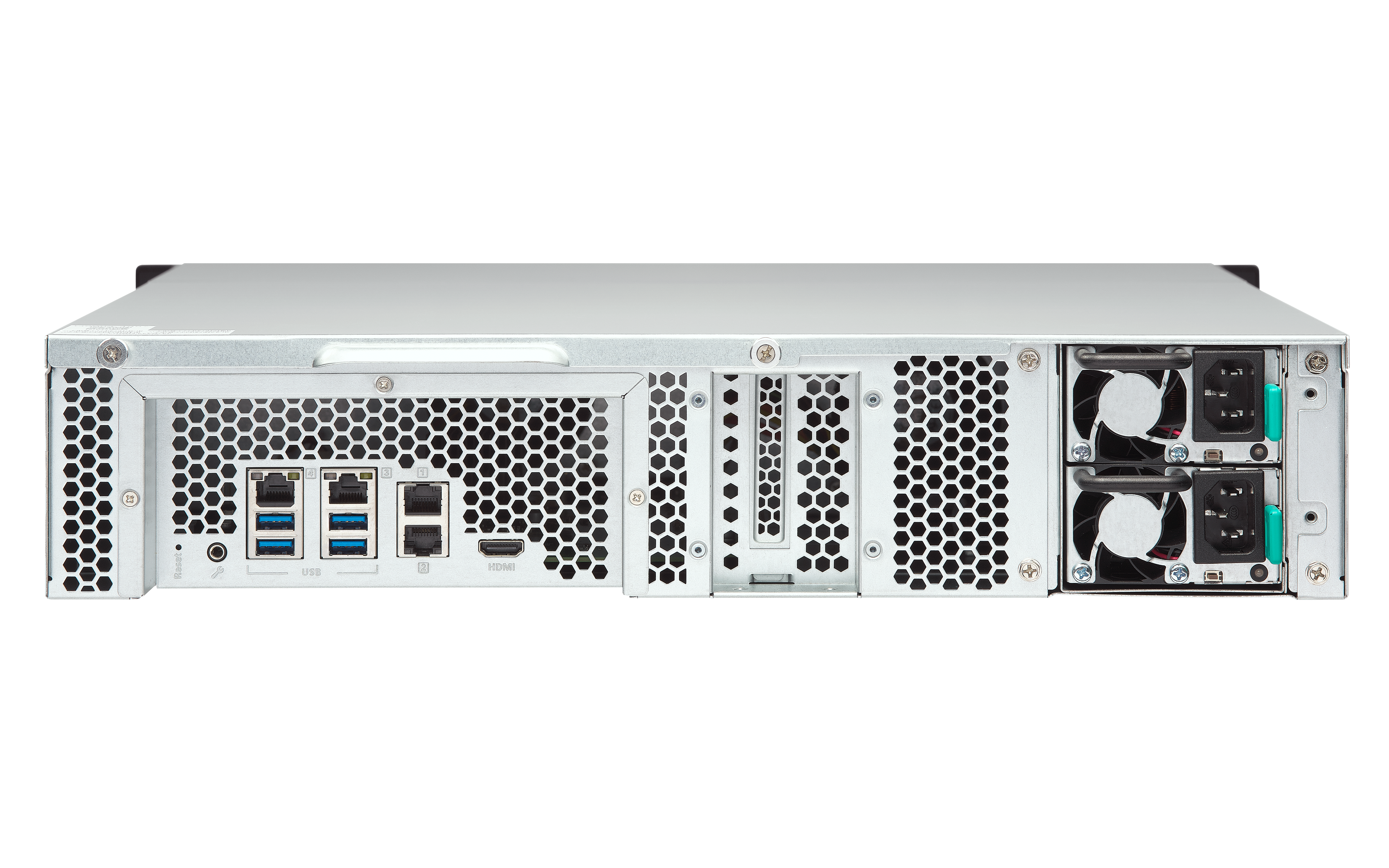 TS-1253BU-RP-4G Smb nas 12 hdd trays, rackmount, 2 psu. 4-core intel celeron j3455 1,5 ghz (up to 2,3 ghz).. w/o rail kit rail-b02 QNAP Santreyd  - Вид №5