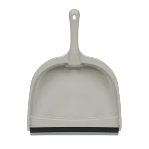 91655791 Совок Dunya Plastic с резинкой короткая ручка серый STLM-1072803