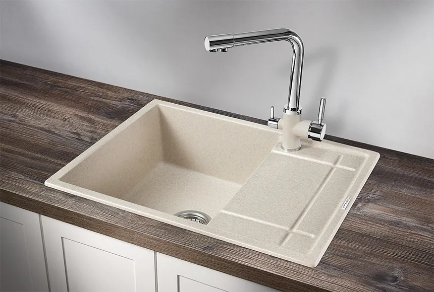 6501, ПИРИТ, кухонная мойка, кварц GRANULA 6501-ST144