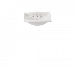 Gentry Home Таз большой белый Victorian Белый GH101461