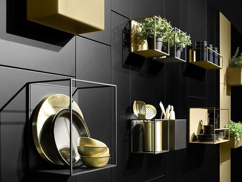 Ronda Design Настенный книжный шкаф из металла sun-id-1402617 - Вид №3