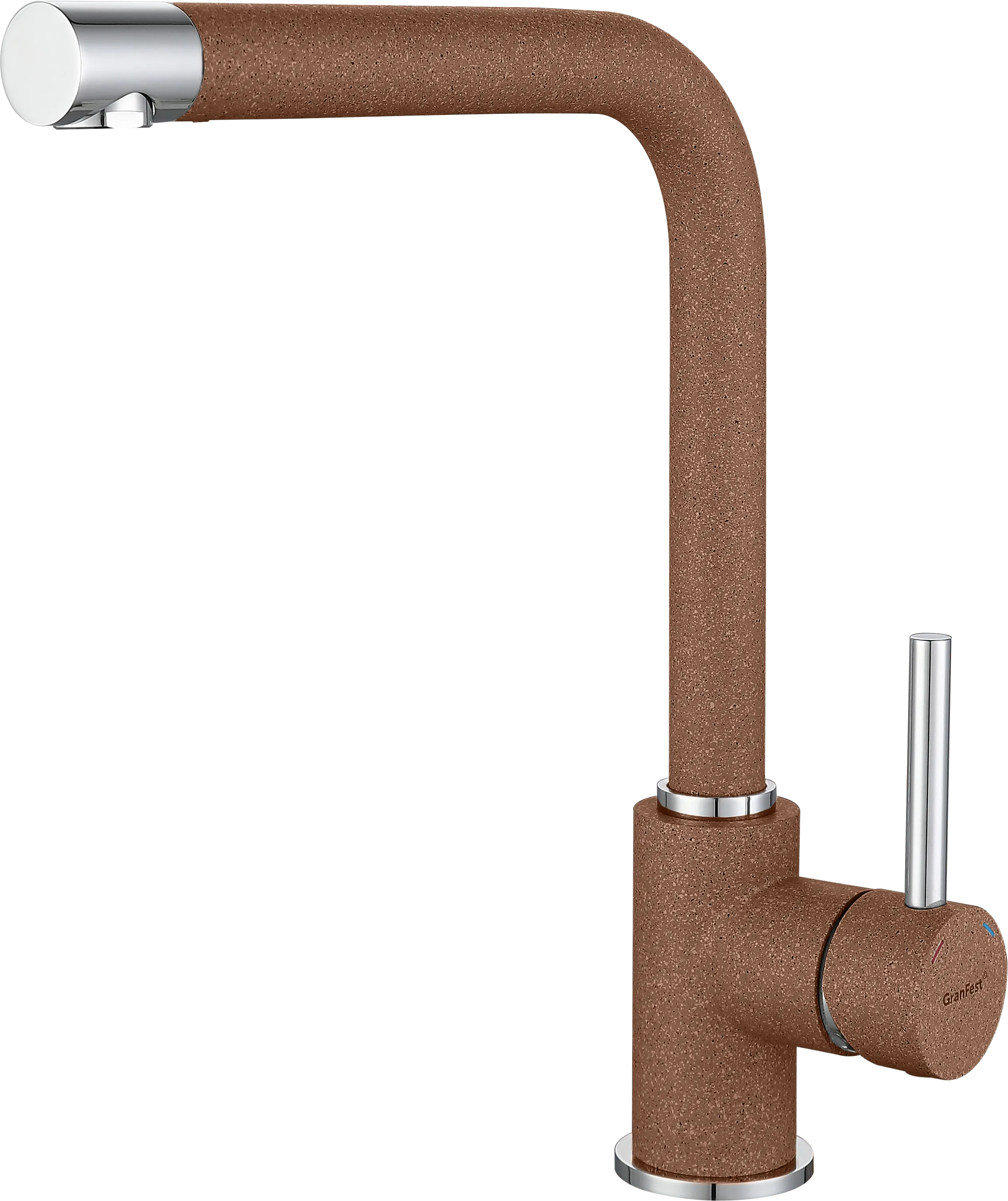 Кухонный смеситель 3651 терракот GranFest 