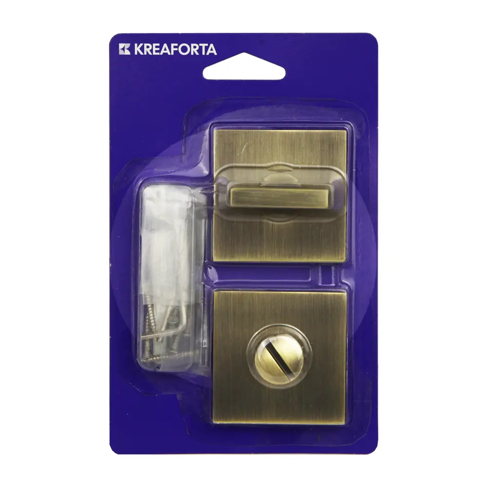Фиксатор под ручку KREAFORTA ЦАМ цвет бронза STLM-2116037 - Вид №4