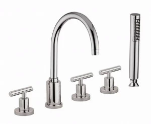 Rubinetteria Giulini Комплект для ванны на 5 отверстий с ручным душем G4 F7760