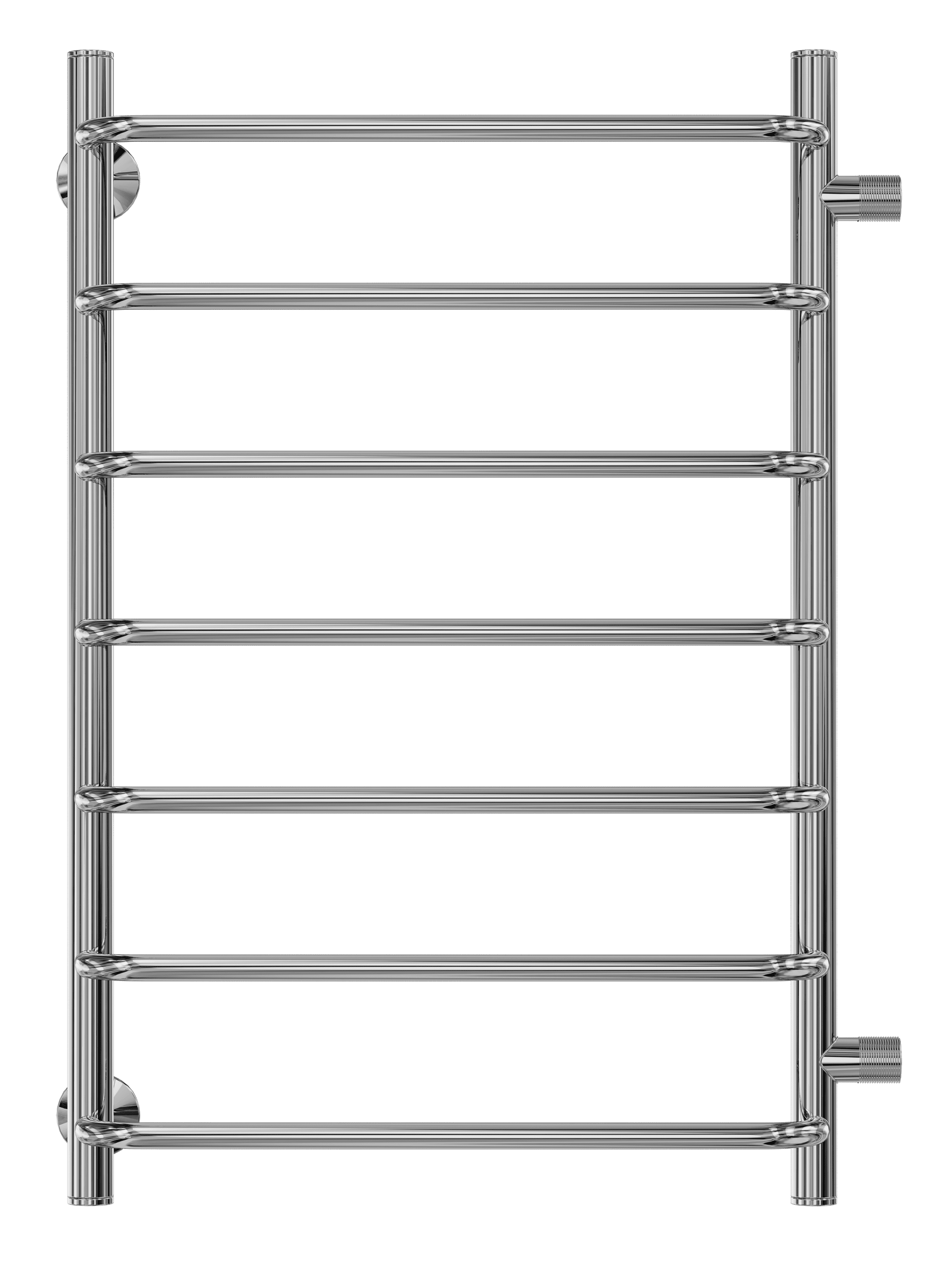 4670030725332 ЭКОНОМ Стандарт П7 500х796 б/п 600 Полотенцесушитель TERMINUS RAL 9005 матовый - Вид №1