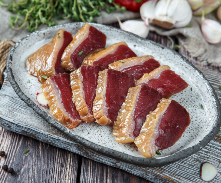 4734 Филе утиной грудки сырокопченое Вкусляндия  - Вид №1