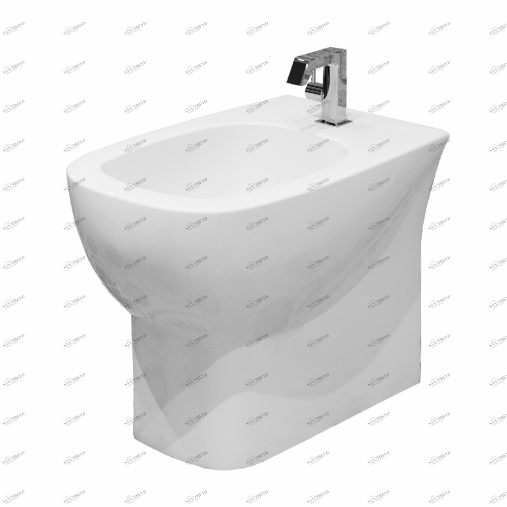 INFSLBI01 Биде напольное Quadro AXA ONE Santreyd