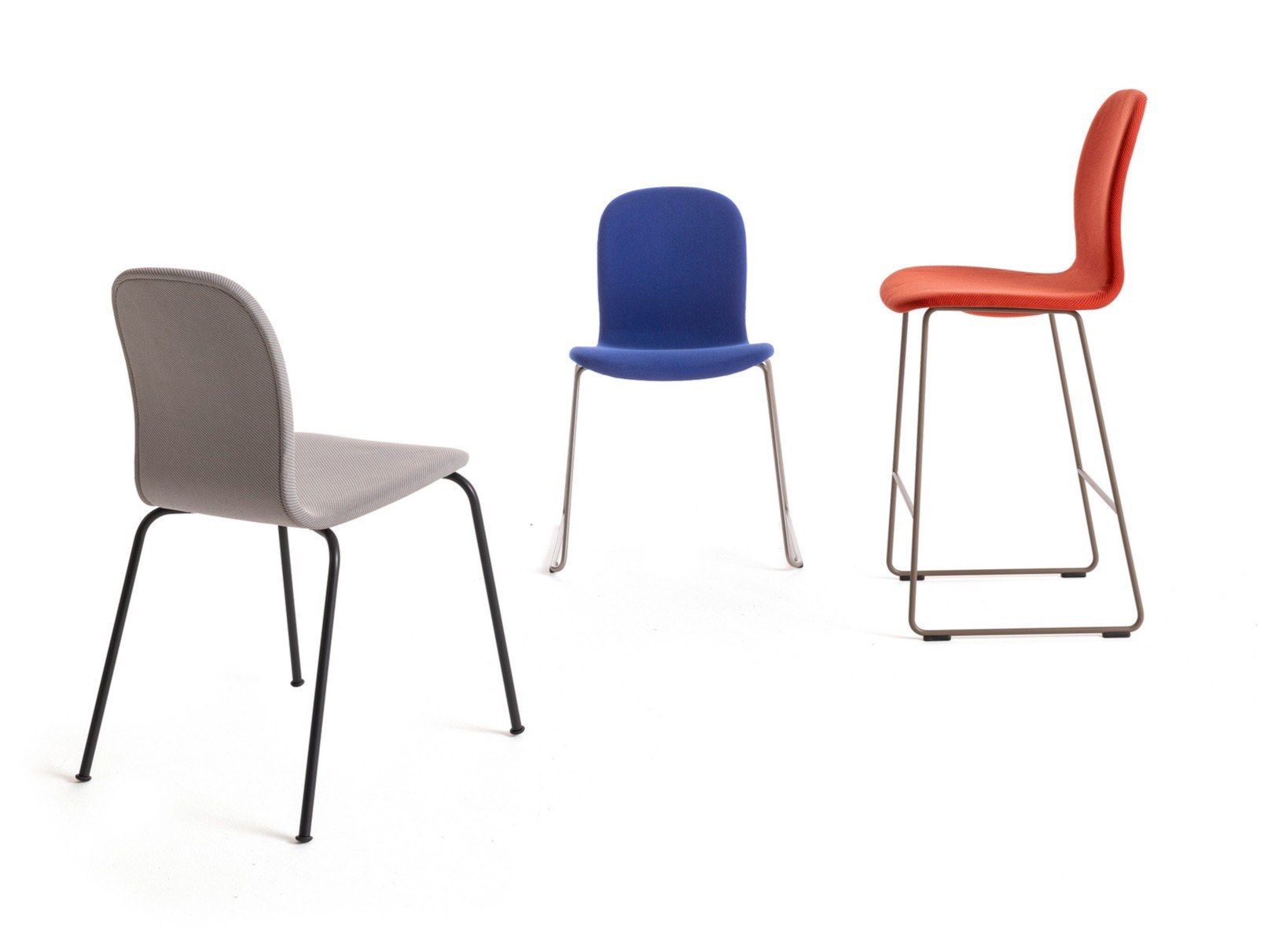 Штабелируемый стул из ткани CAPPELLINI Tate Soft ARCH-00079165 - Вид №2