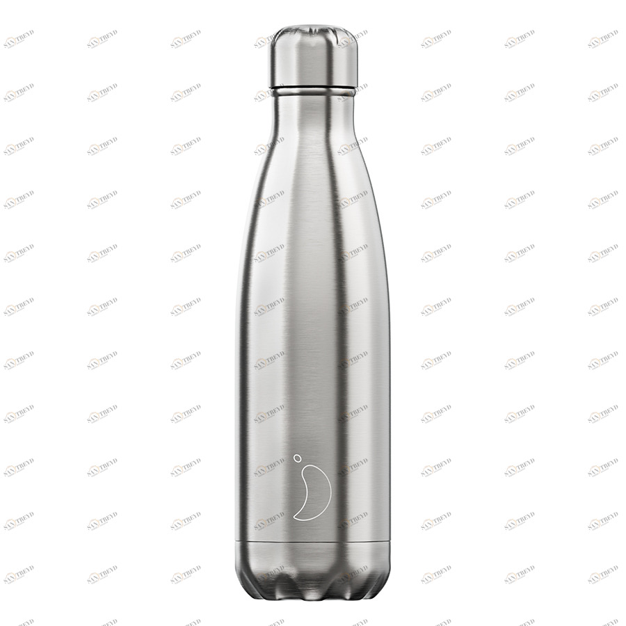 Термос 500 мл хром Stainless Steel CHILLY'S BOTTLES ДИЗАЙНЕРСКИЕ 00-3948029 Хром 