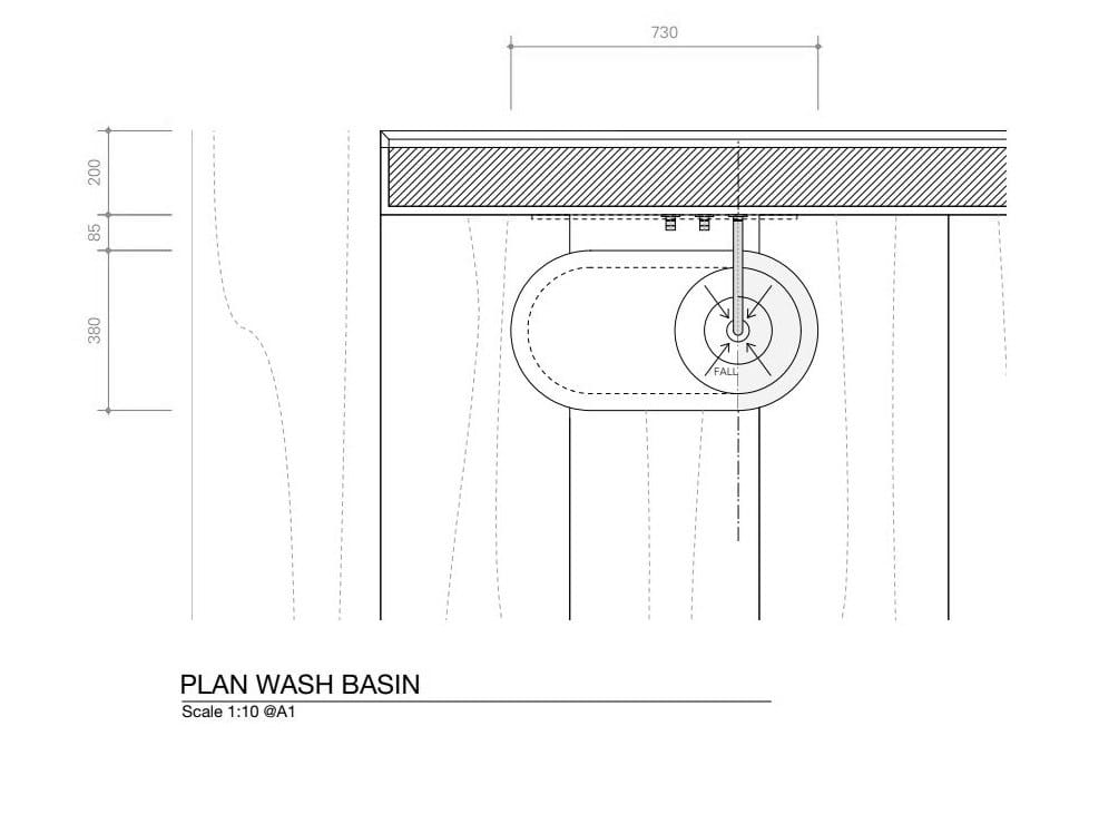 Индивидуальный мраморный отдельно стоящий умывальник COCOON John Pawson ARCH-00043475 - Вид №12