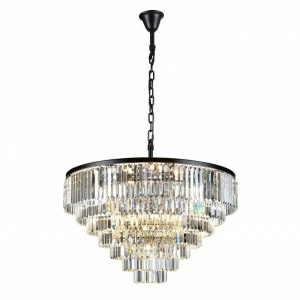Подвесная люстра Divinare Nova 3001/01 LM-25 DIVINARE ДИЗАЙНЕРСКИЕ, NOVA 109213 Черный