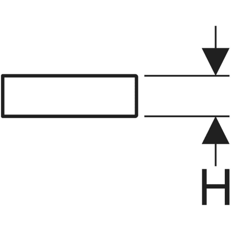 840992000 Настенная полка Geberit iCon Geberit  - Вид №4