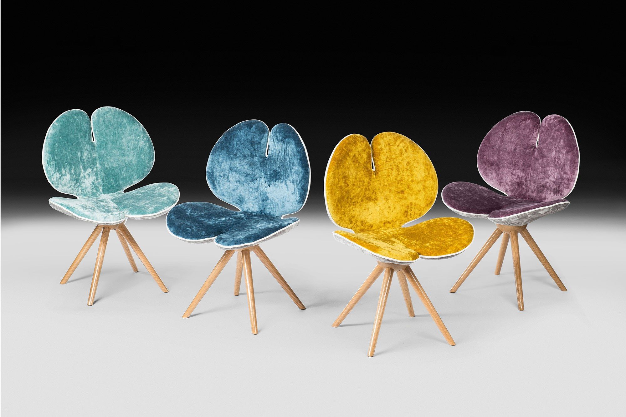 Мягкий стул на тканевом насесте Vgnewtrend NEW PANSE' ARCH-00075923 - Вид №1