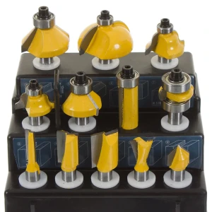 Набор фрез №2 Brigadier 12 шт.