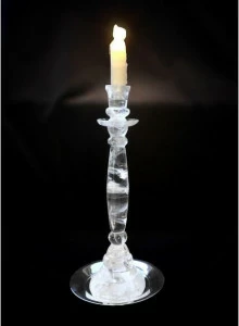 Tisserant Подсвечник Cristallo di rocca