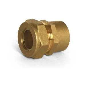 90348688 Муфта комбинированная Stahlmann 2"x50 мм ВР латунь STLM-1441737