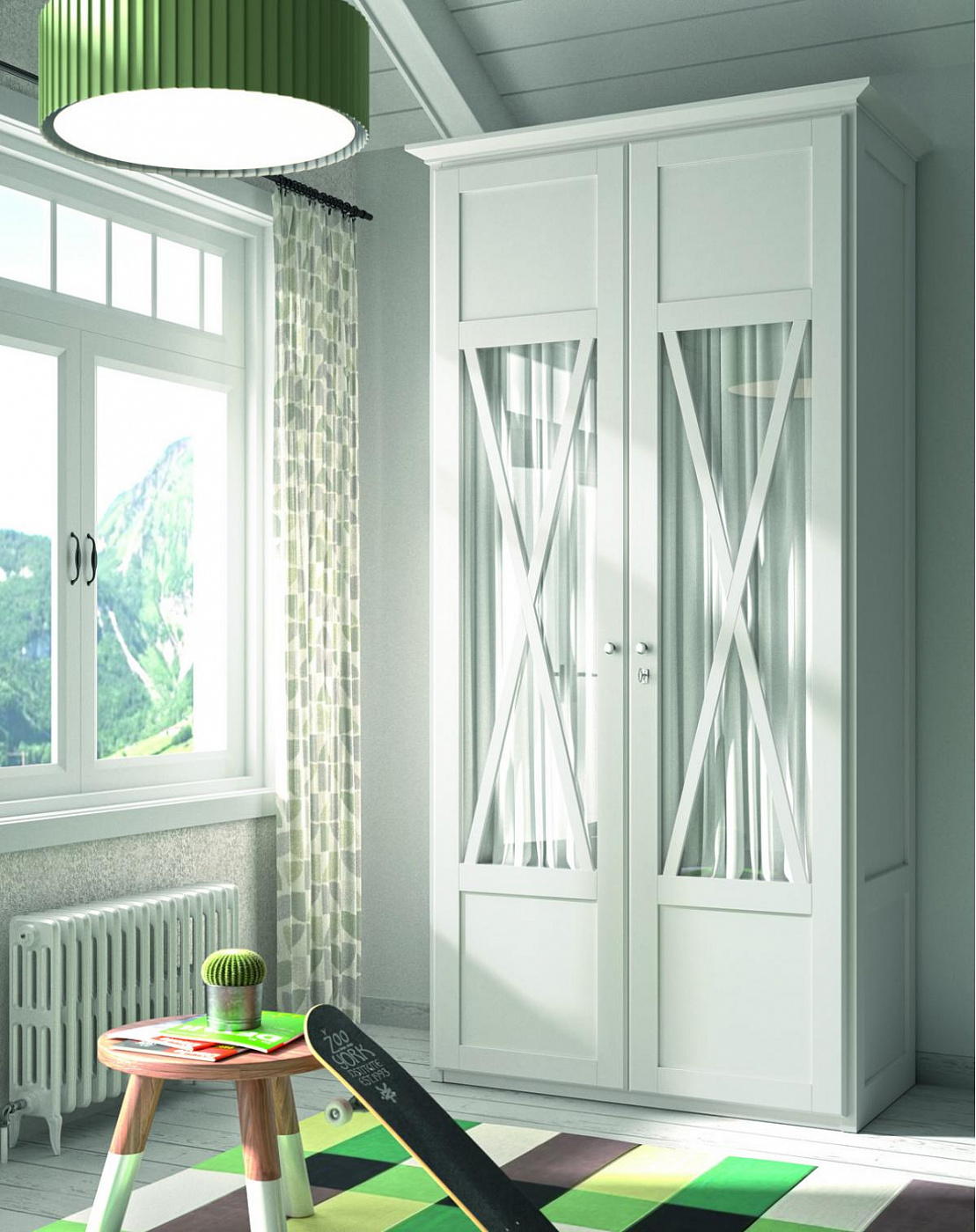 090575 Шкаф 2-х дверный Grupo Seys Mediterraneo Santreyd - Вид №1