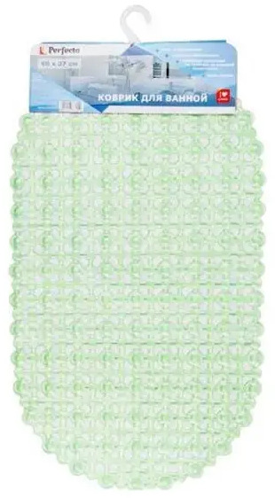 91599968 Коврик для ванной комнаты антискользящий 66x37 PERFECTO LINEA 22-683701 STLM-0968874