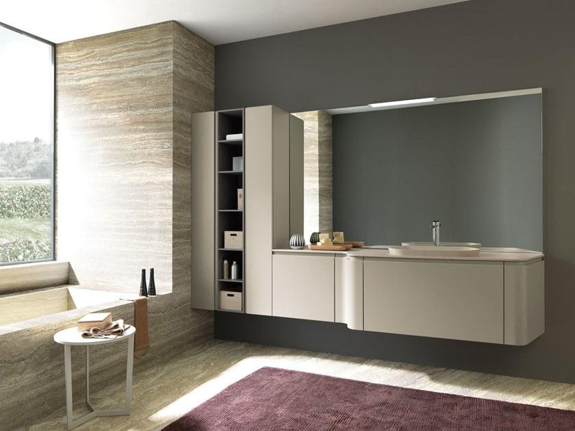 Archeda Подвесной туалетный столик с ящиками, лакированный Gola sun-id-1357656 - Вид №3